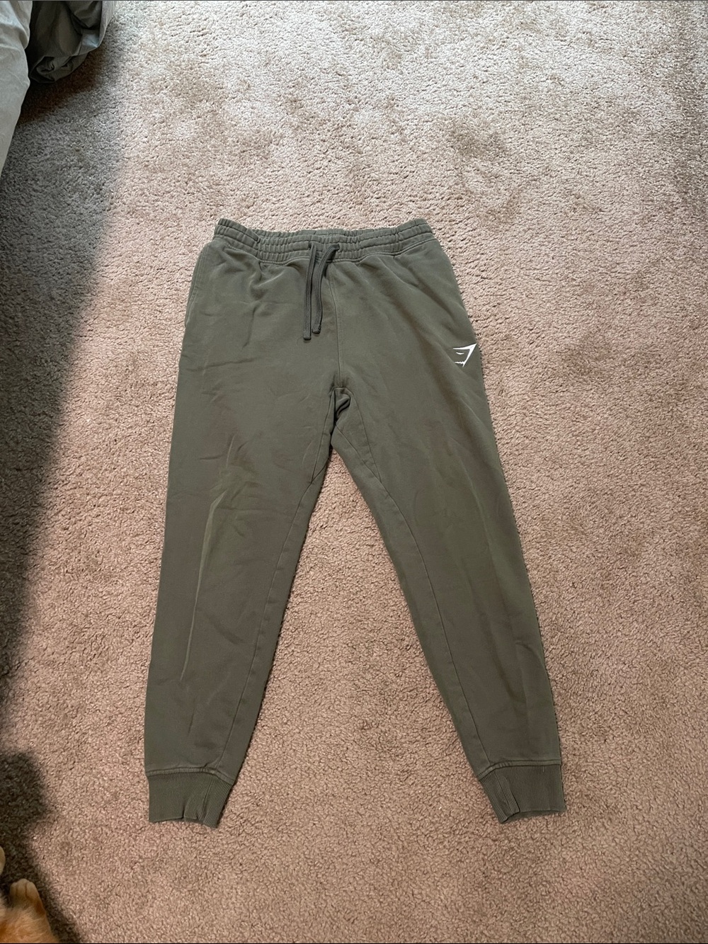 Gymshark Olive Green Men's Jogger Sweatpants